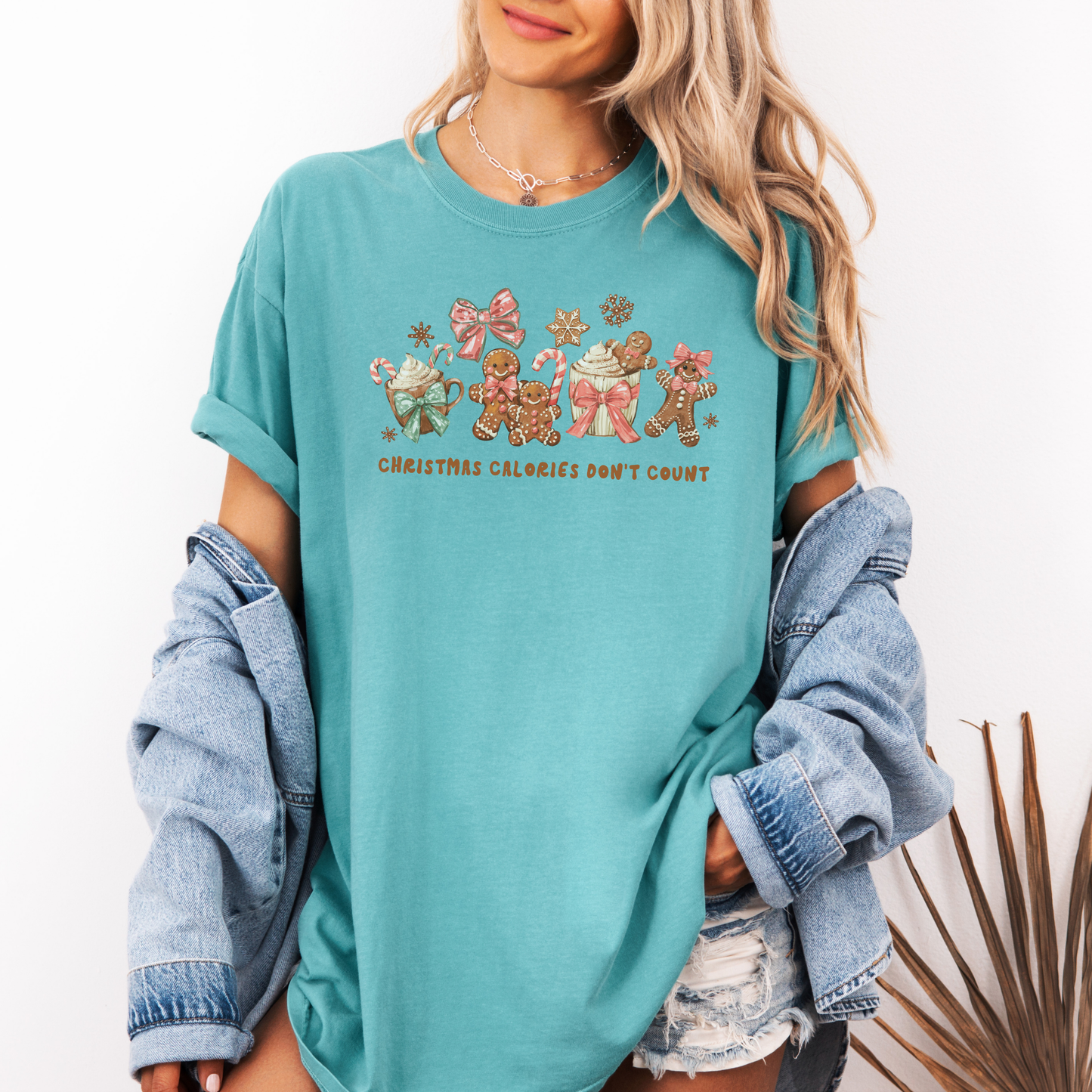 Christmas Calories Don't Count Comfort Colors T-Shirt