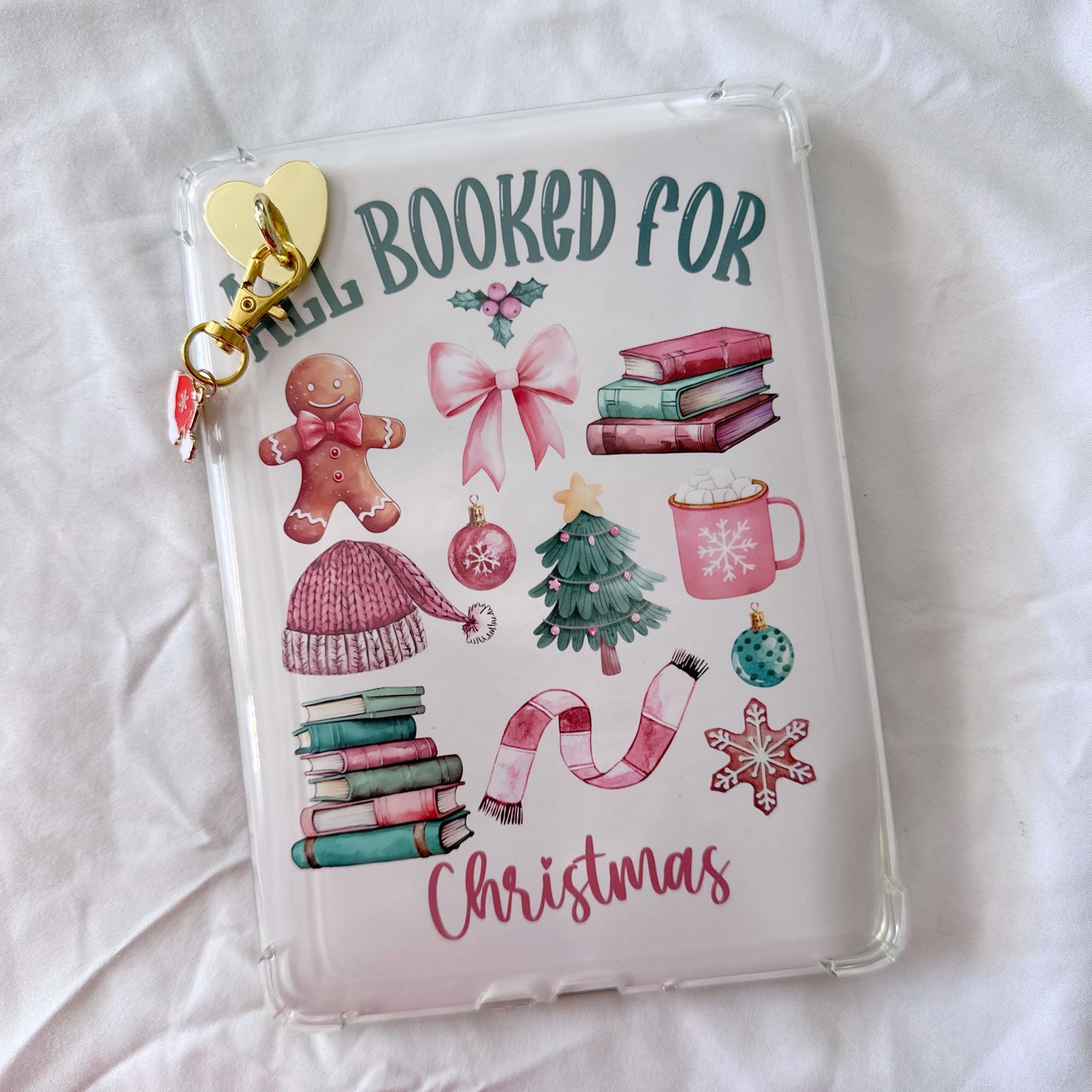 All Booked For Christmas Kindle Insert