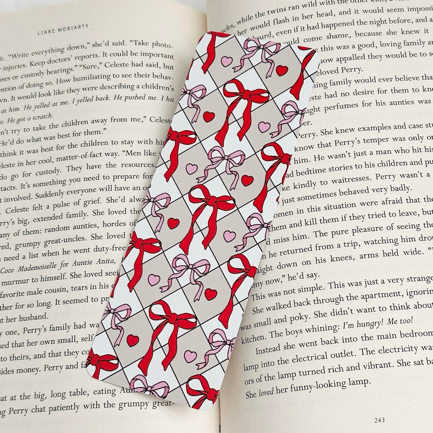 Cherries & Bows Bookmarks