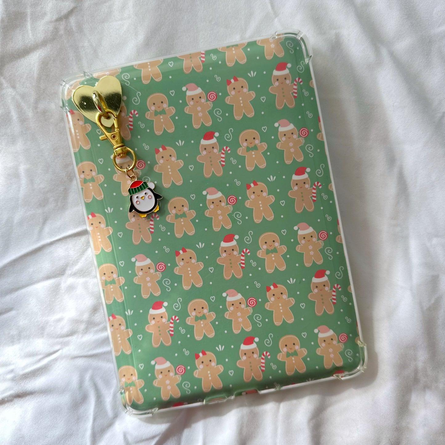 Gingerbread Couple Christmas Kindle Insert