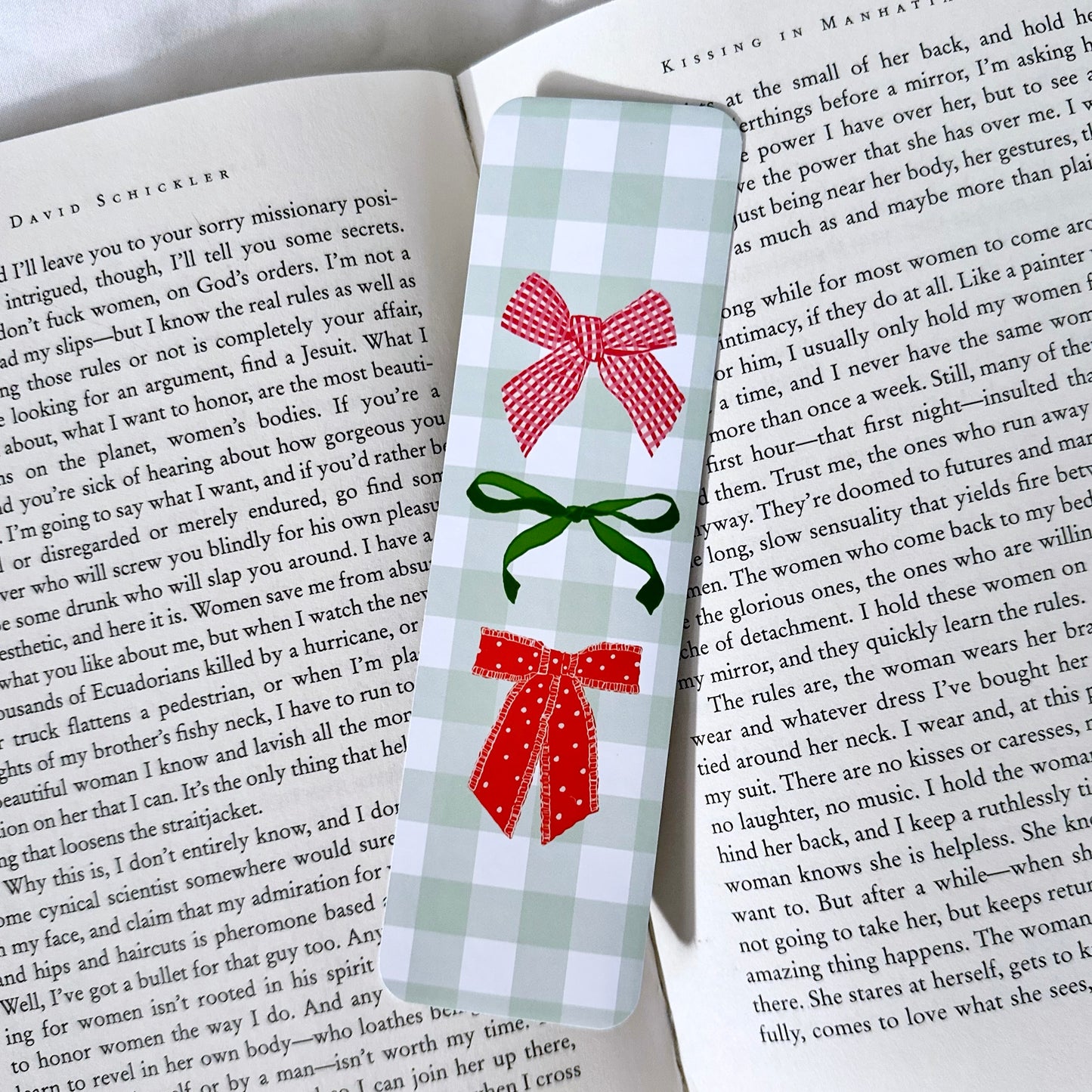 Coquette Christmas Bookmarks
