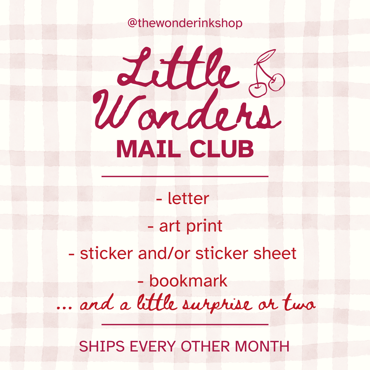 Little Wonders Mail Club