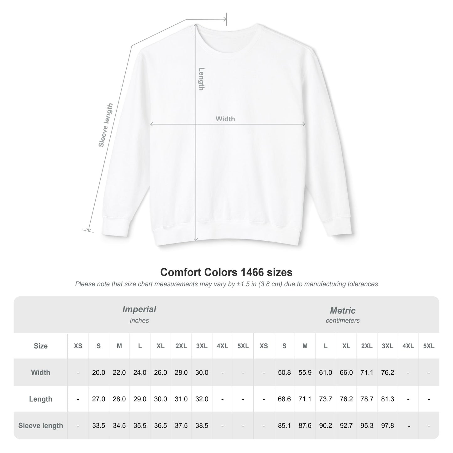 New York City Comfort Colors Crewneck Sweatshirt