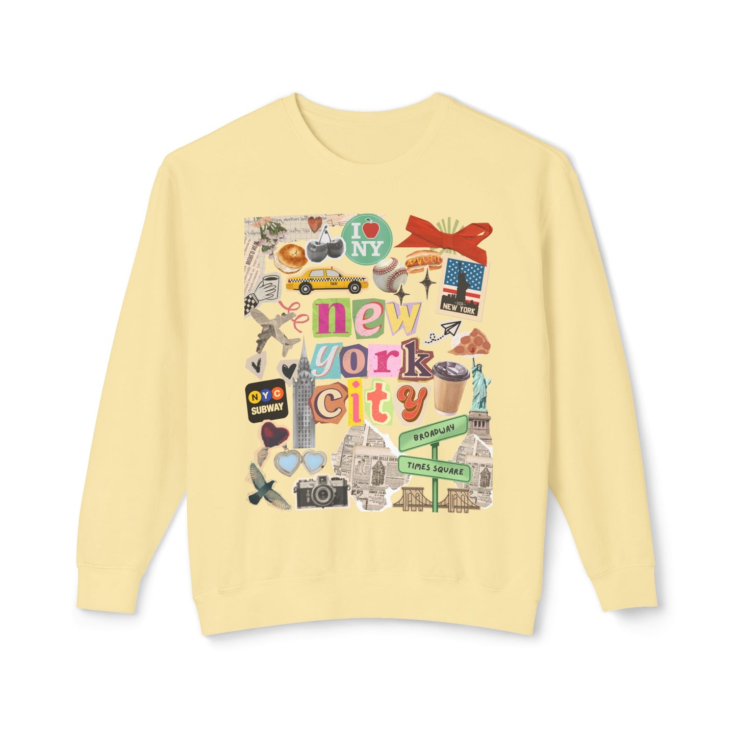 New York City Comfort Colors Crewneck Sweatshirt