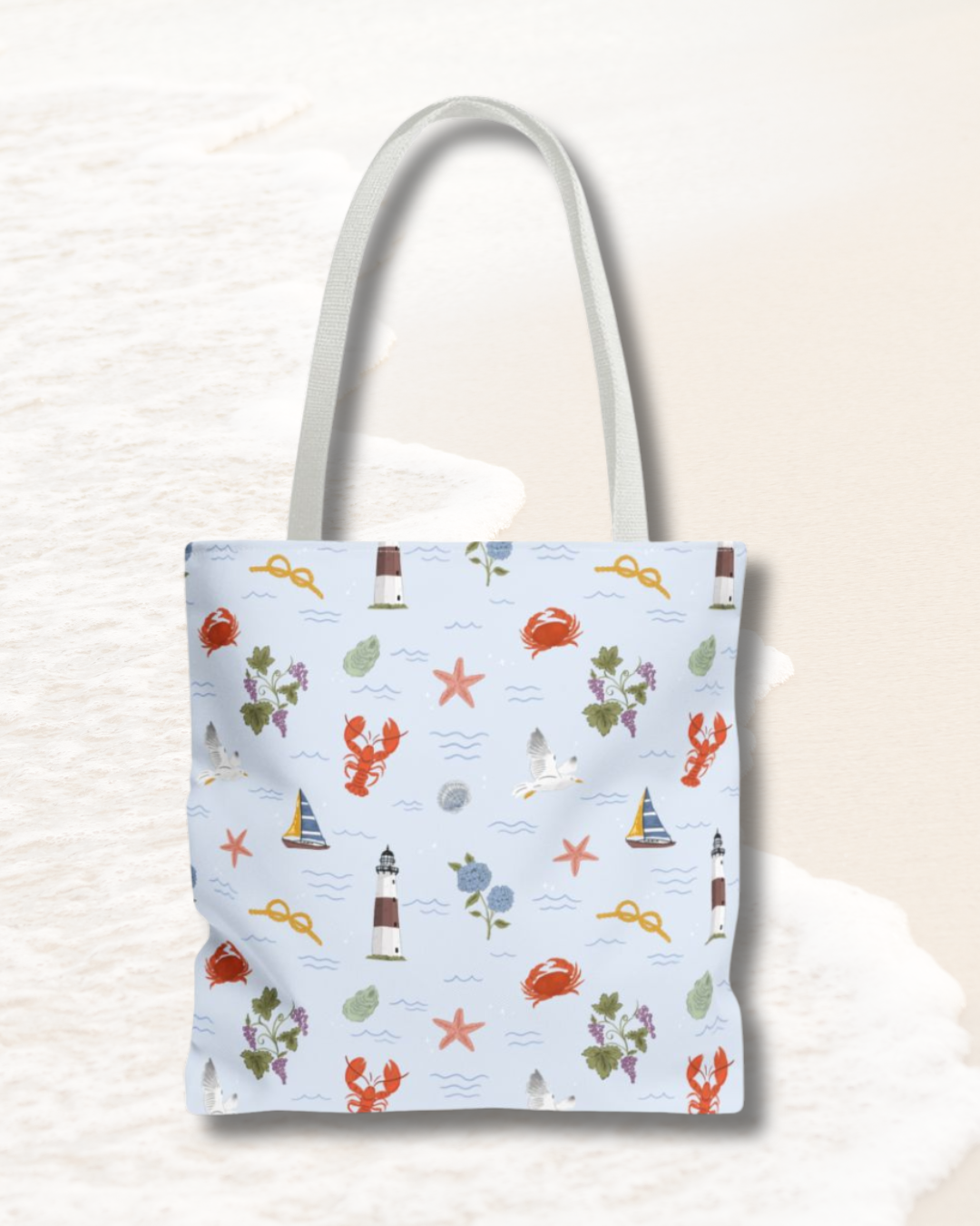 PRE-ORDER: Currently Coastal Tote Bag