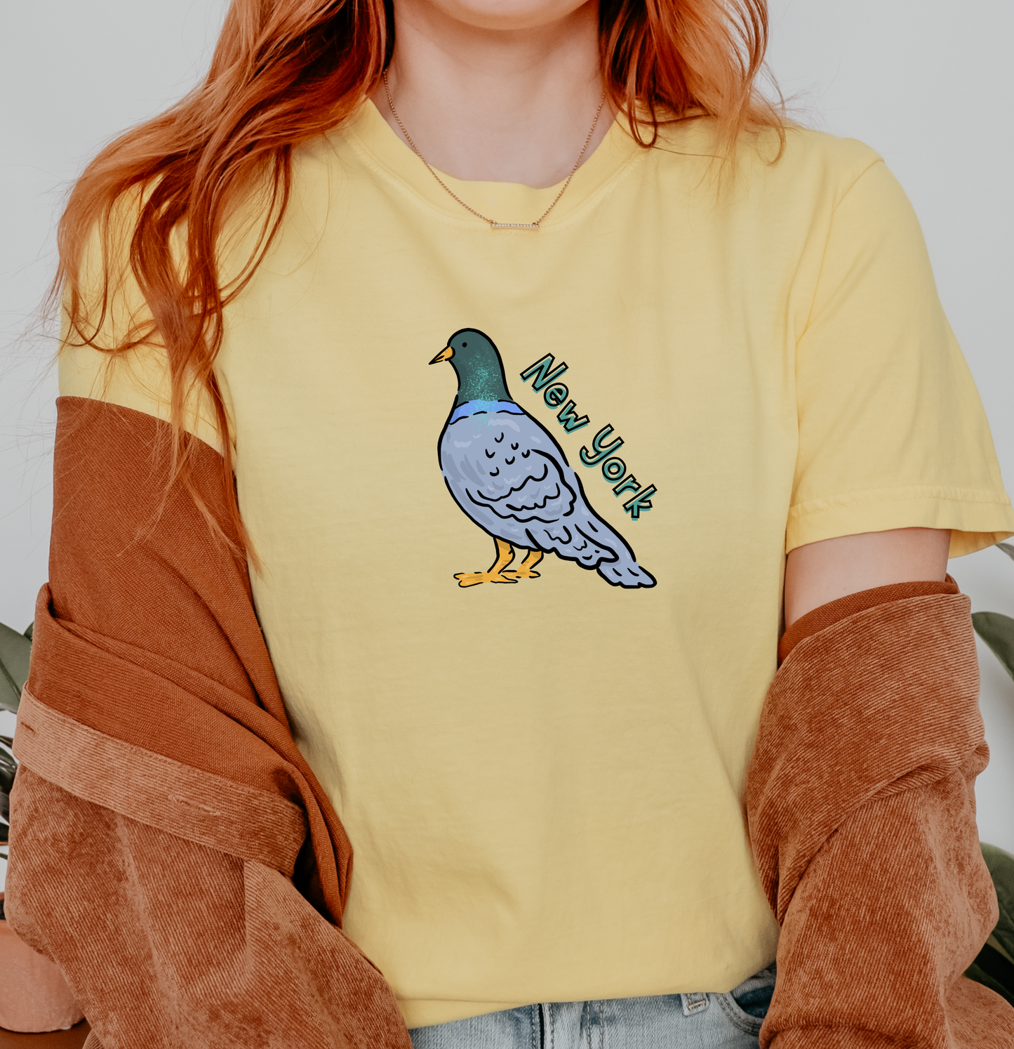 PRE-ORDER: New York Pigeon Comfort Colors T-Shirt