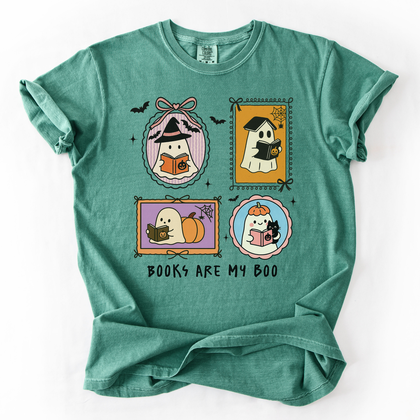 Books Are My Boo Comfort Colors T-Shirt