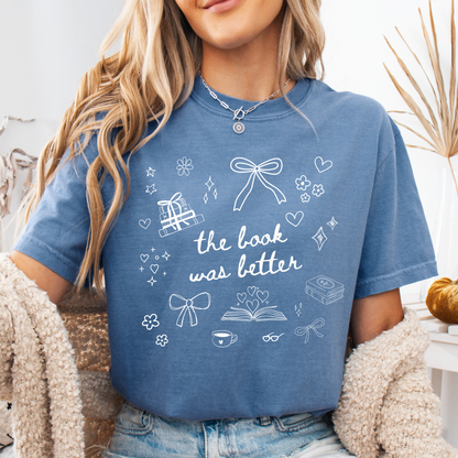 The Book Was Better Doodles Comfort Colors® T-Shirt