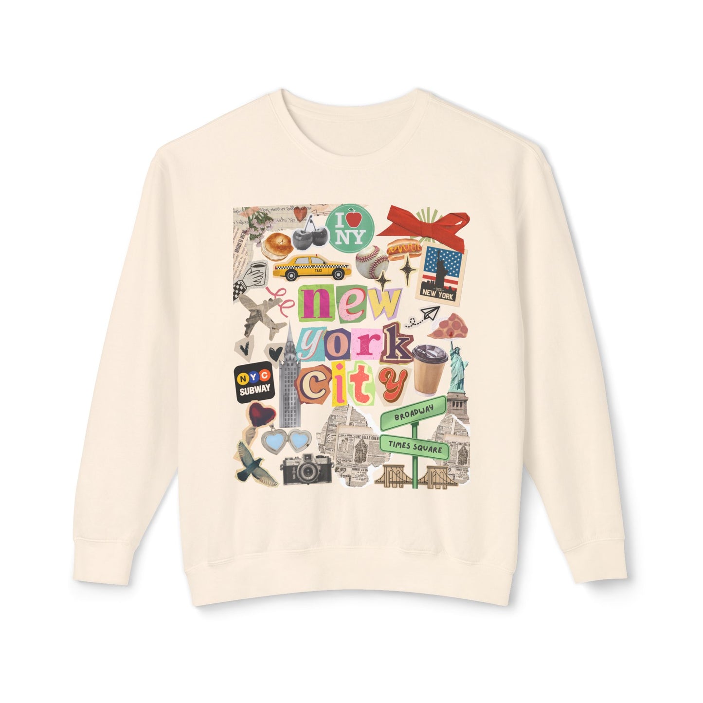 New York City Comfort Colors Crewneck Sweatshirt