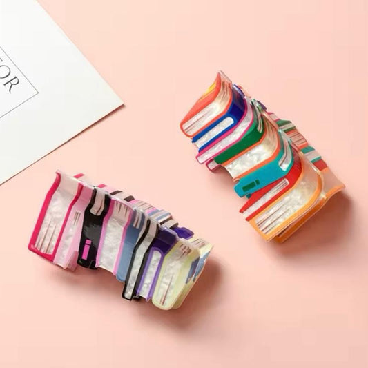 Book Stack Design Claw Clip