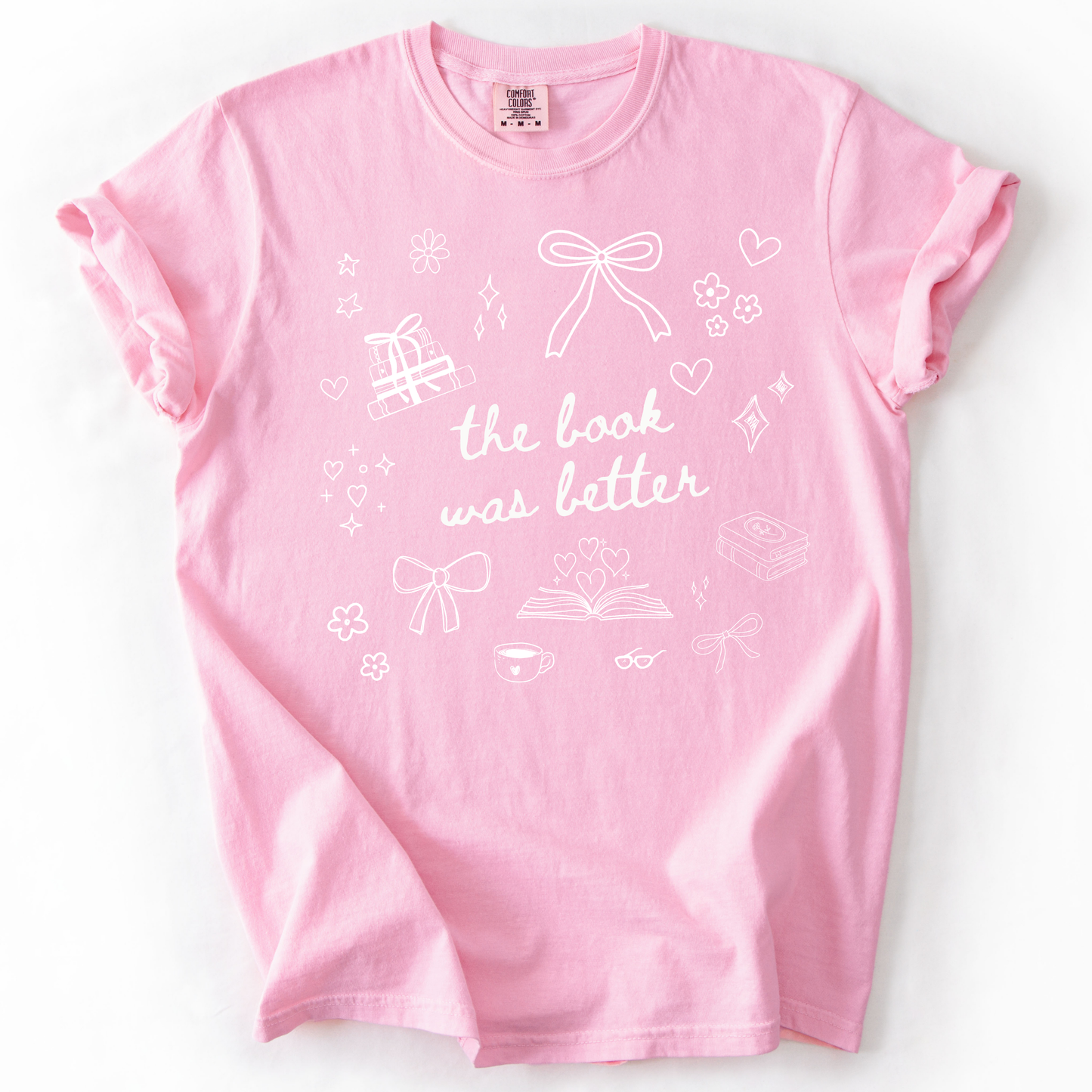 The Book Was Better Doodles Comfort Colors® T-Shirt