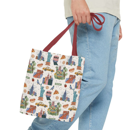 PRE-ORDER: New York City All-Over Print Tote Bag
