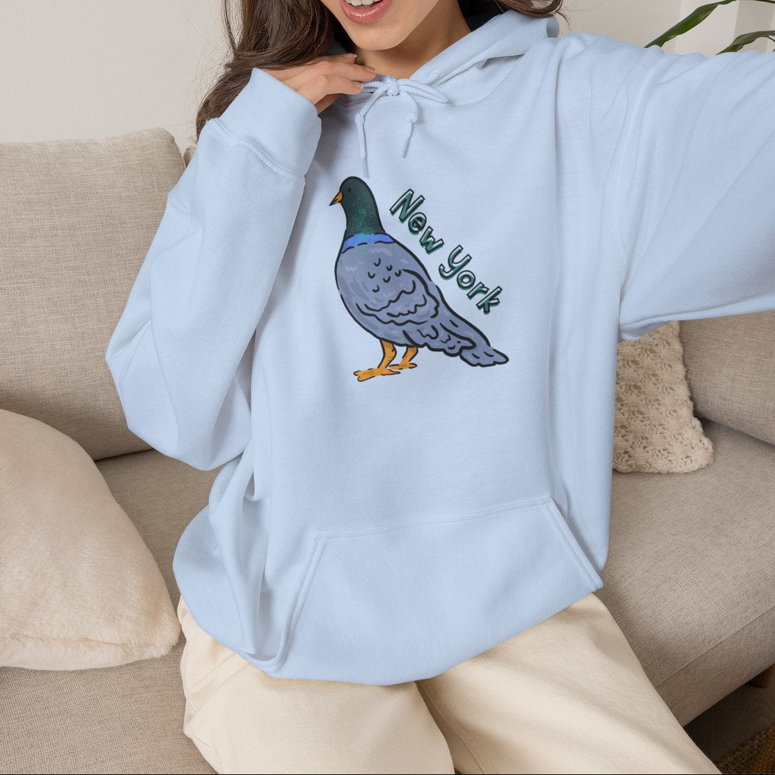 PRE-ORDER: New York Pigeon Hoodie