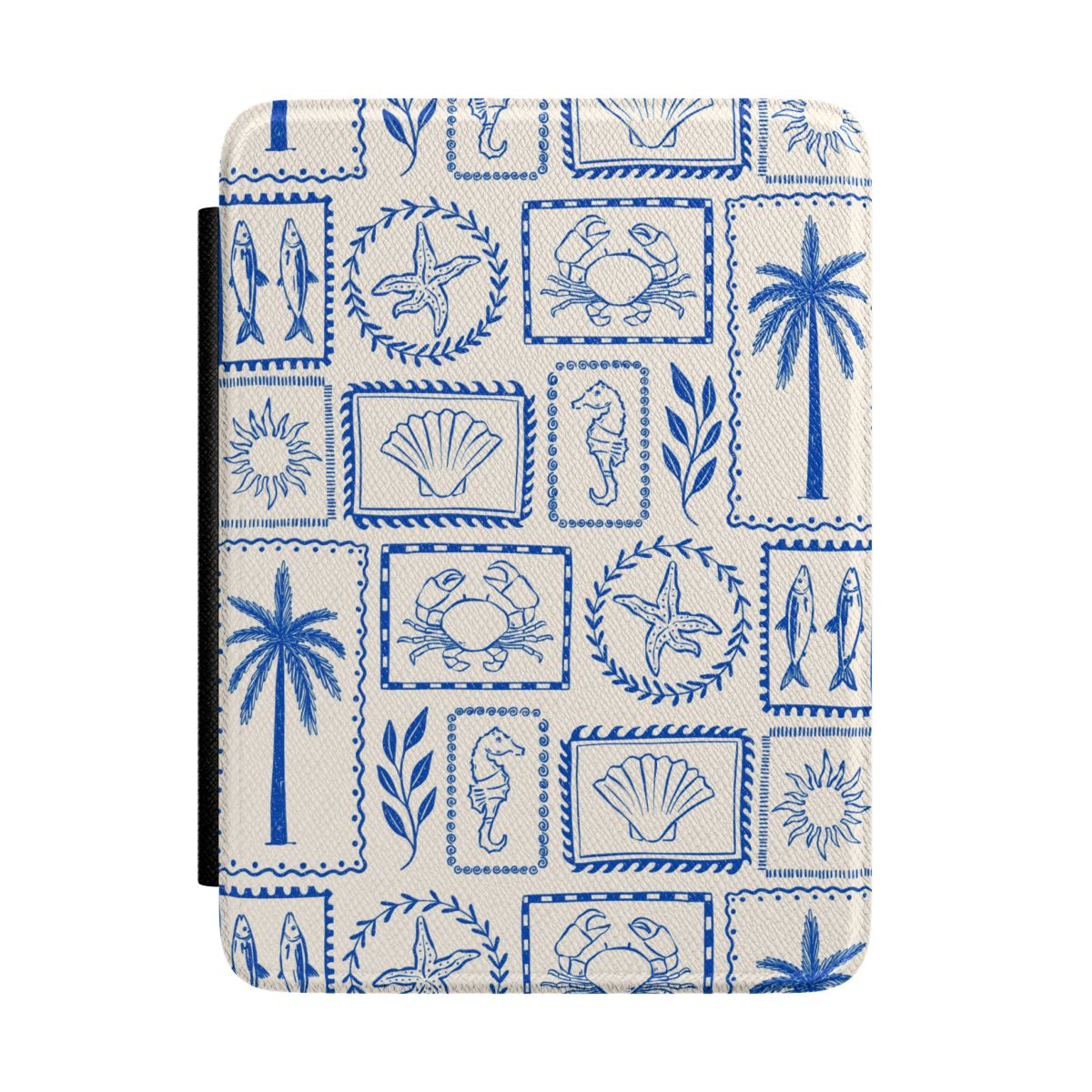 Kindle Case - Nautical Stamps | Paperwhite 12th Gen & Colorsoft