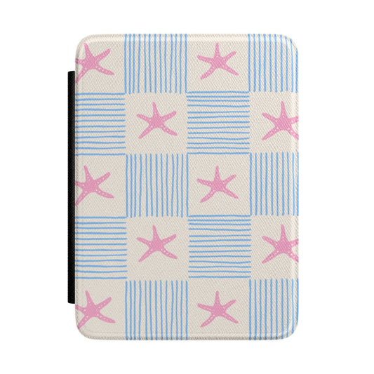 Kindle Case - Starfish Check | Paperwhite 12th Gen & Colorsoft