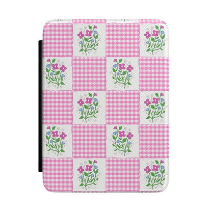 Kindle Case - Gingham Bouquet | Paperwhite & Colorsoft