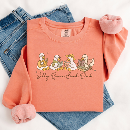 Reading Silly Goose Comfort Colors® Sweatshirt