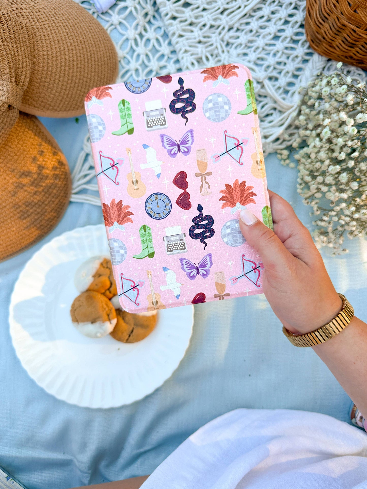 Eras Icons | Clear Back Kindle Case