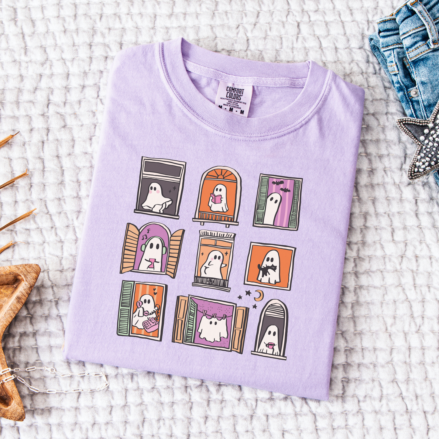 Cozy Ghosties Comfort Colors® Sweatshirt
