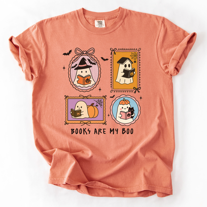 Books Are My Boo Comfort Colors T-Shirt