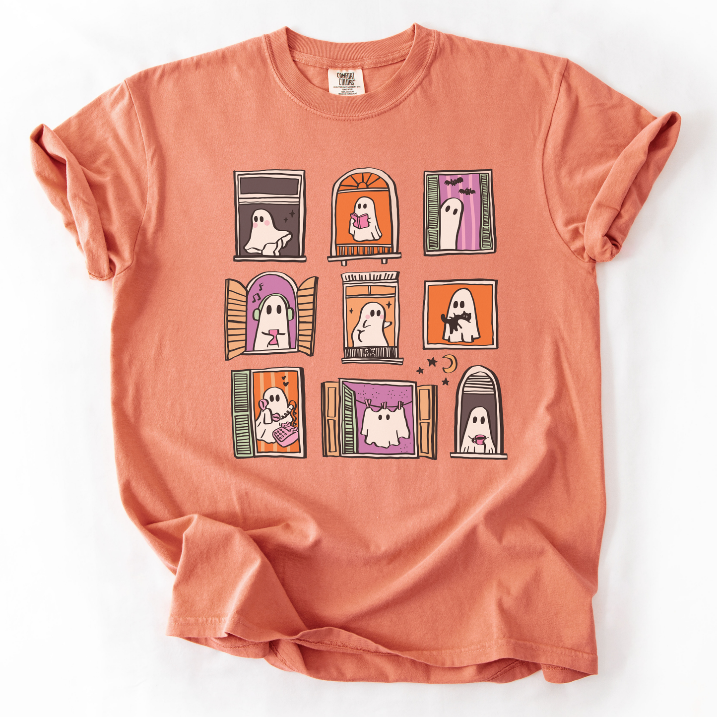 Cozy Ghosties Comfort Colors® T-Shirt
