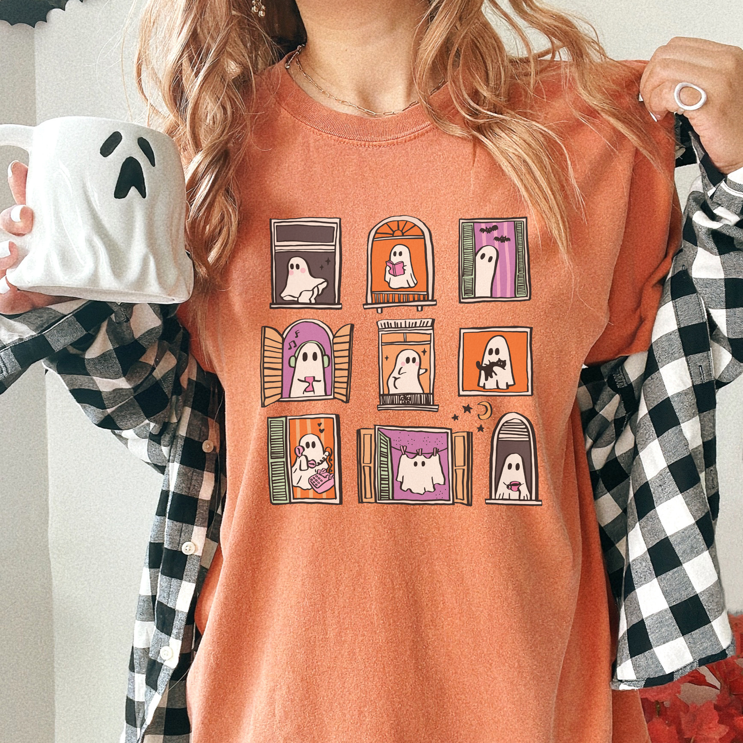 Cozy Ghosties Comfort Colors® T-Shirt