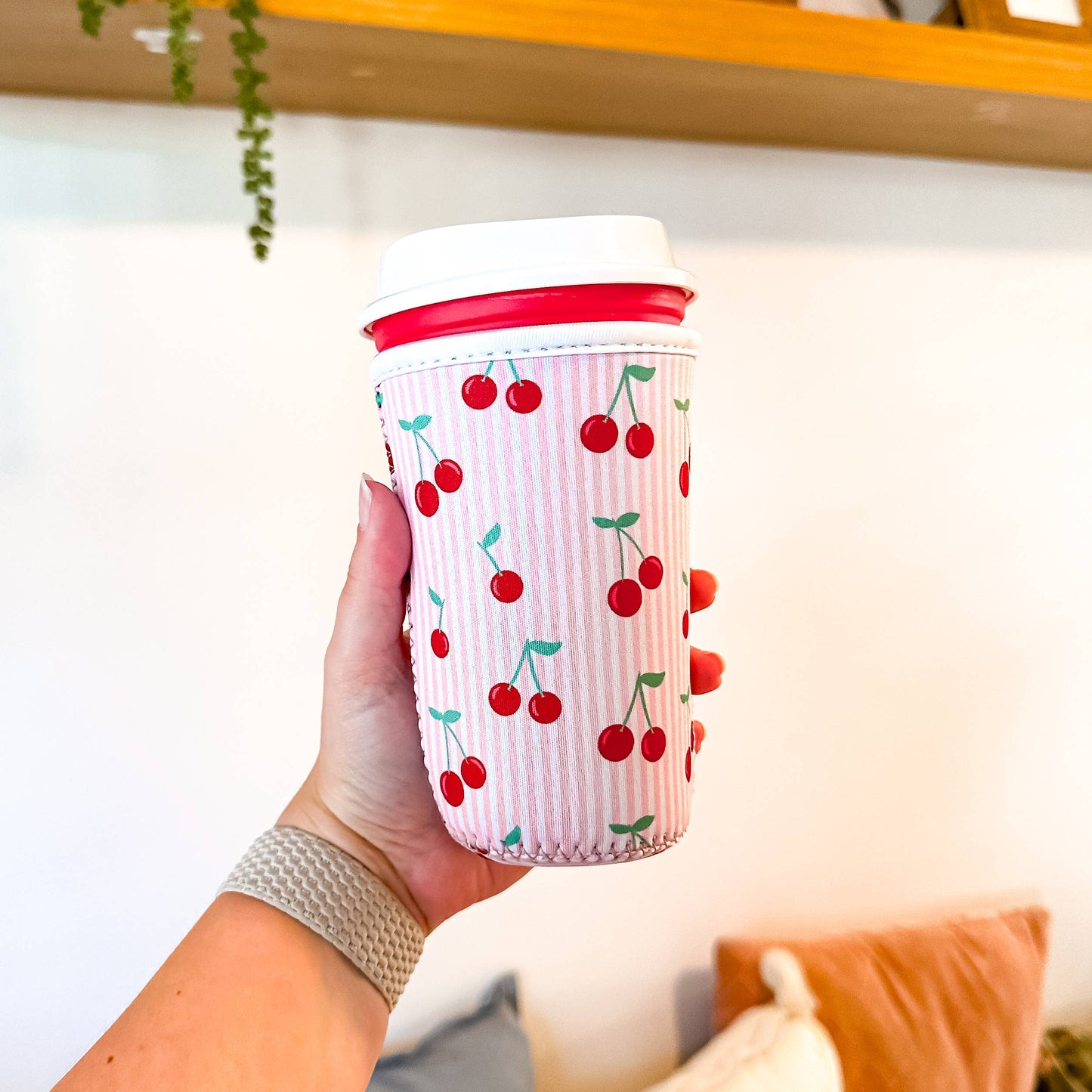 Mon Cheri Cherries | Cup Coozie
