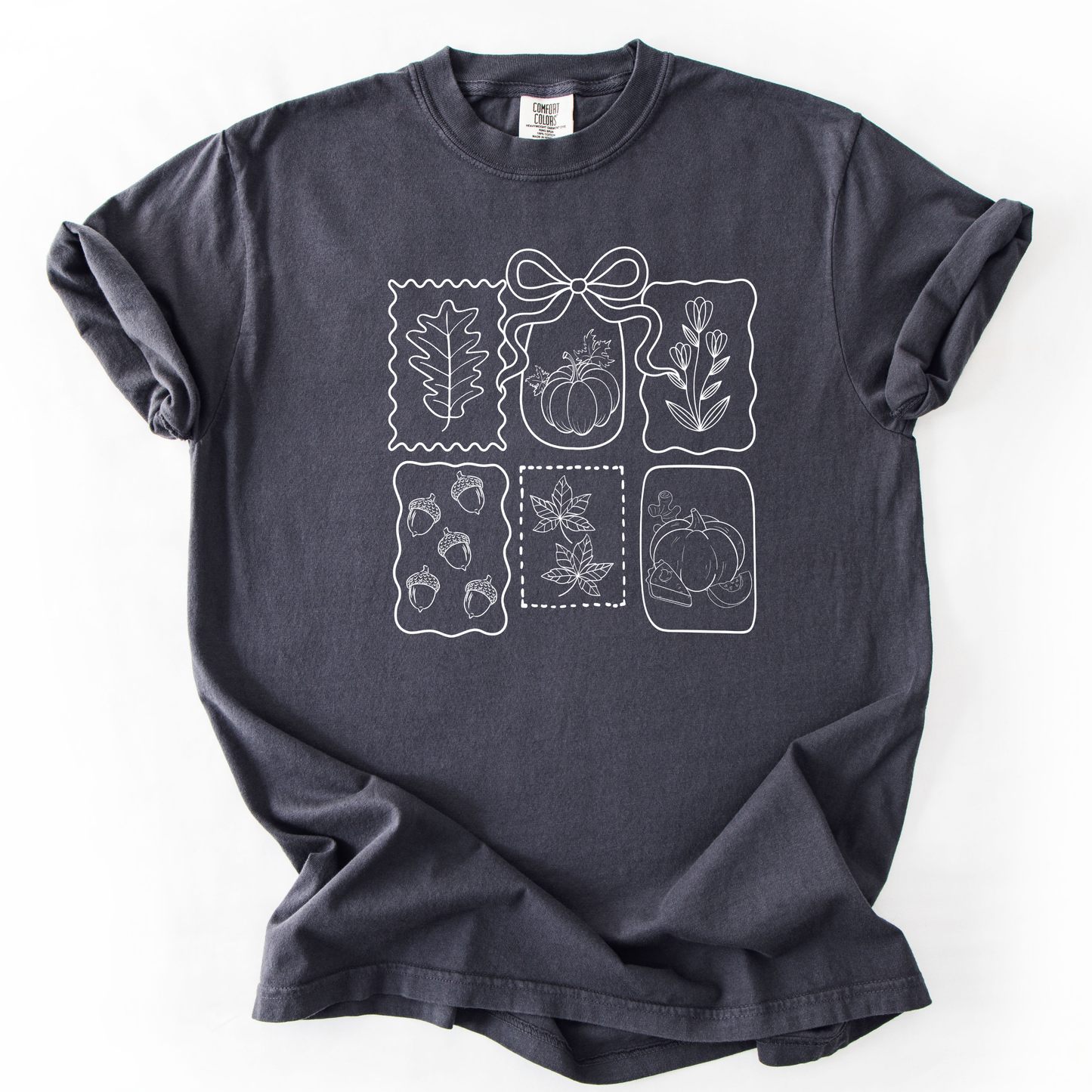 Fall Coquette Doodles Comfort Colors® T-Shirt