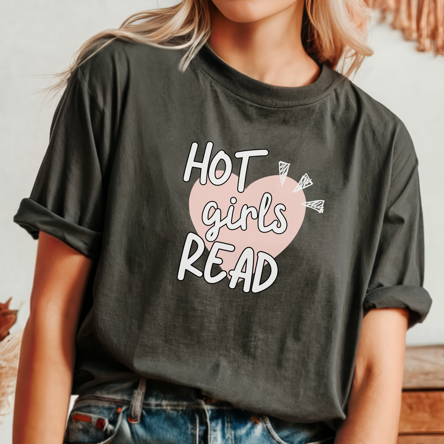 Hot Girls Read Comfort Colors® T-Shirt