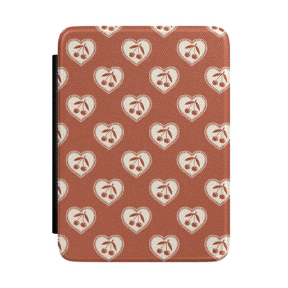 Kindle Case — Hearts & Cherries | Paperwhite & Colorsoft