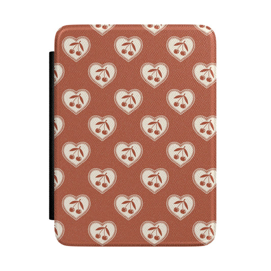 Kindle Case — Hearts & Cherries | Paperwhite & Colorsoft