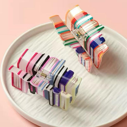 Book Stack Design Claw Clip