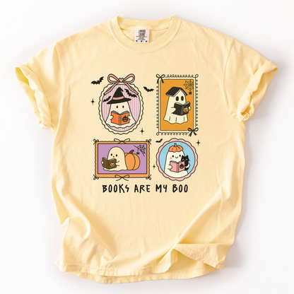 Books Are My Boo Comfort Colors T-Shirt