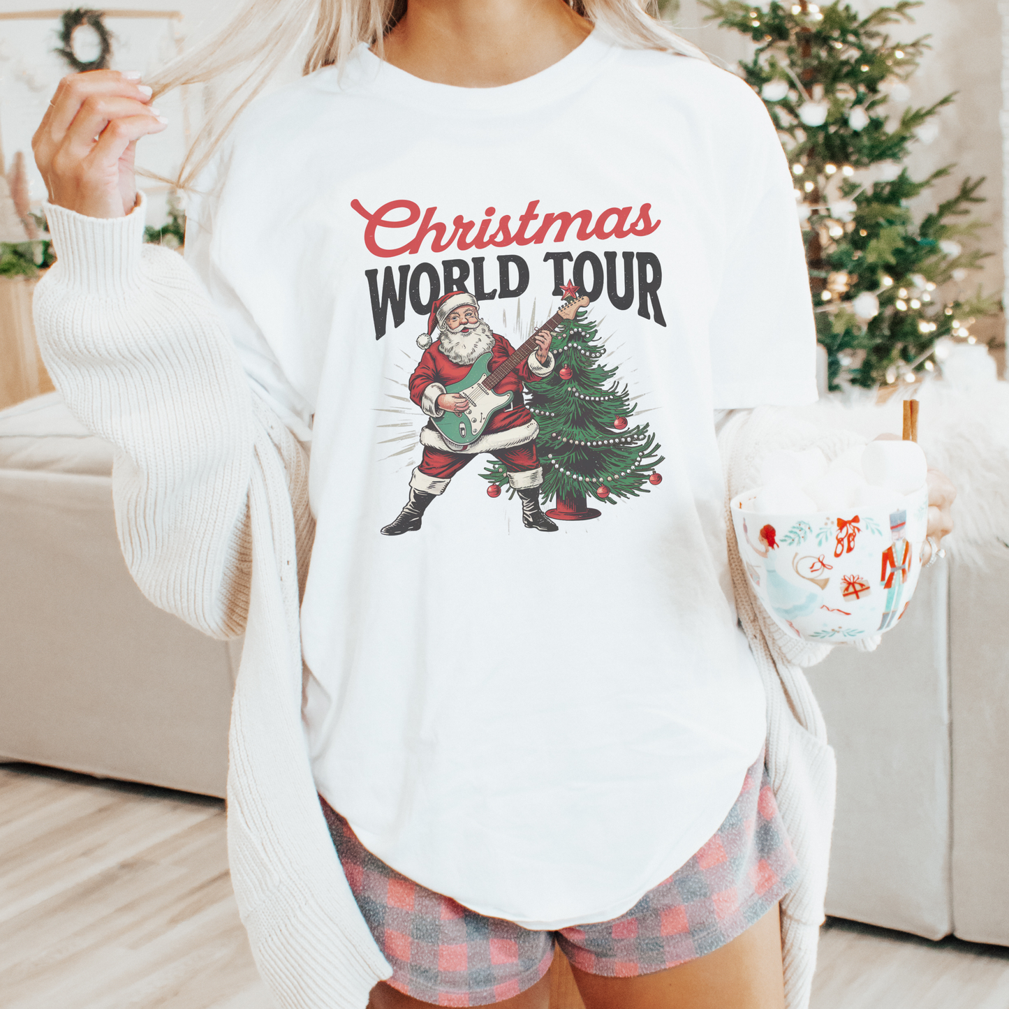 Christmas World Tour Comfort Colors T-Shirt