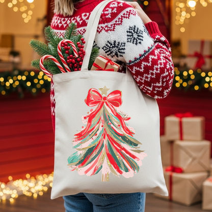 Christmas Tree Tote Bag