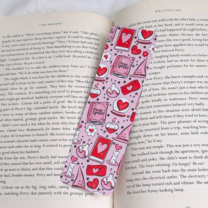 Retro Valentines Pattern Bookmarks