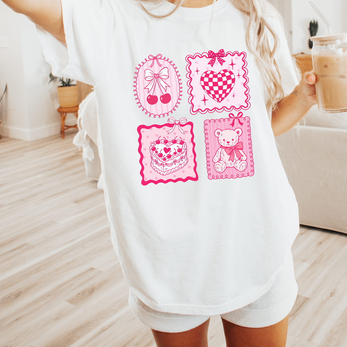 Coquette Stamps Comfort Colors T-Shirt