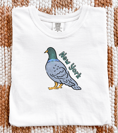 PRE-ORDER: New York Pigeon Comfort Colors T-Shirt