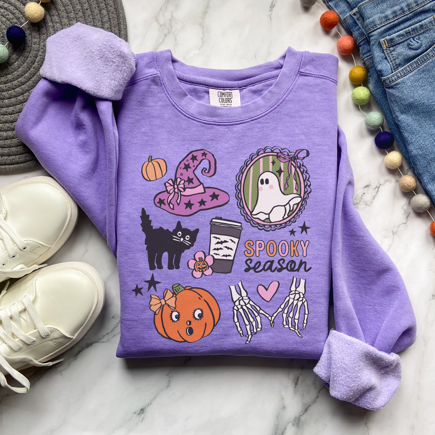 Spooky Season Comfort Colors® Sweatshirt
