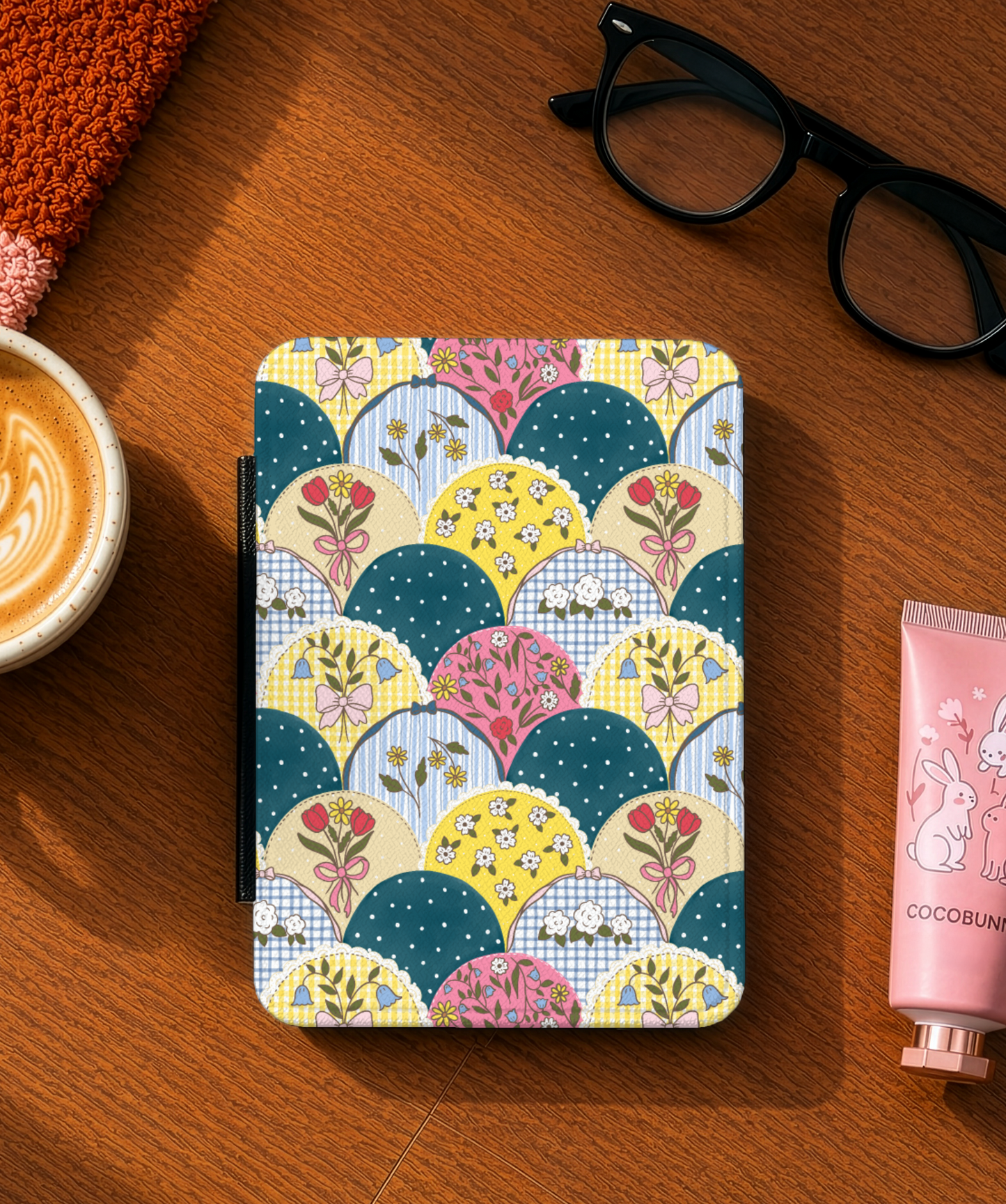 Kindle Case — Scallop Patchwork | Paperwhite & Colorsoft