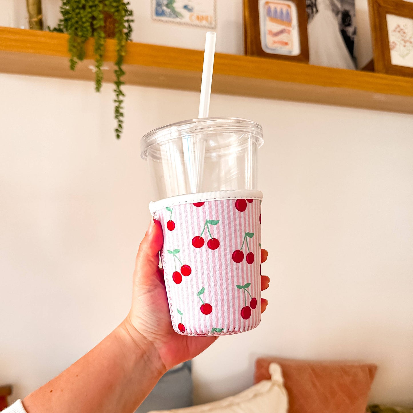 Mon Cheri Cherries | Cup Coozie