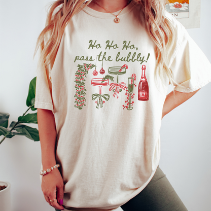 Pass The Bubbly Comfort Colors T-Shirt