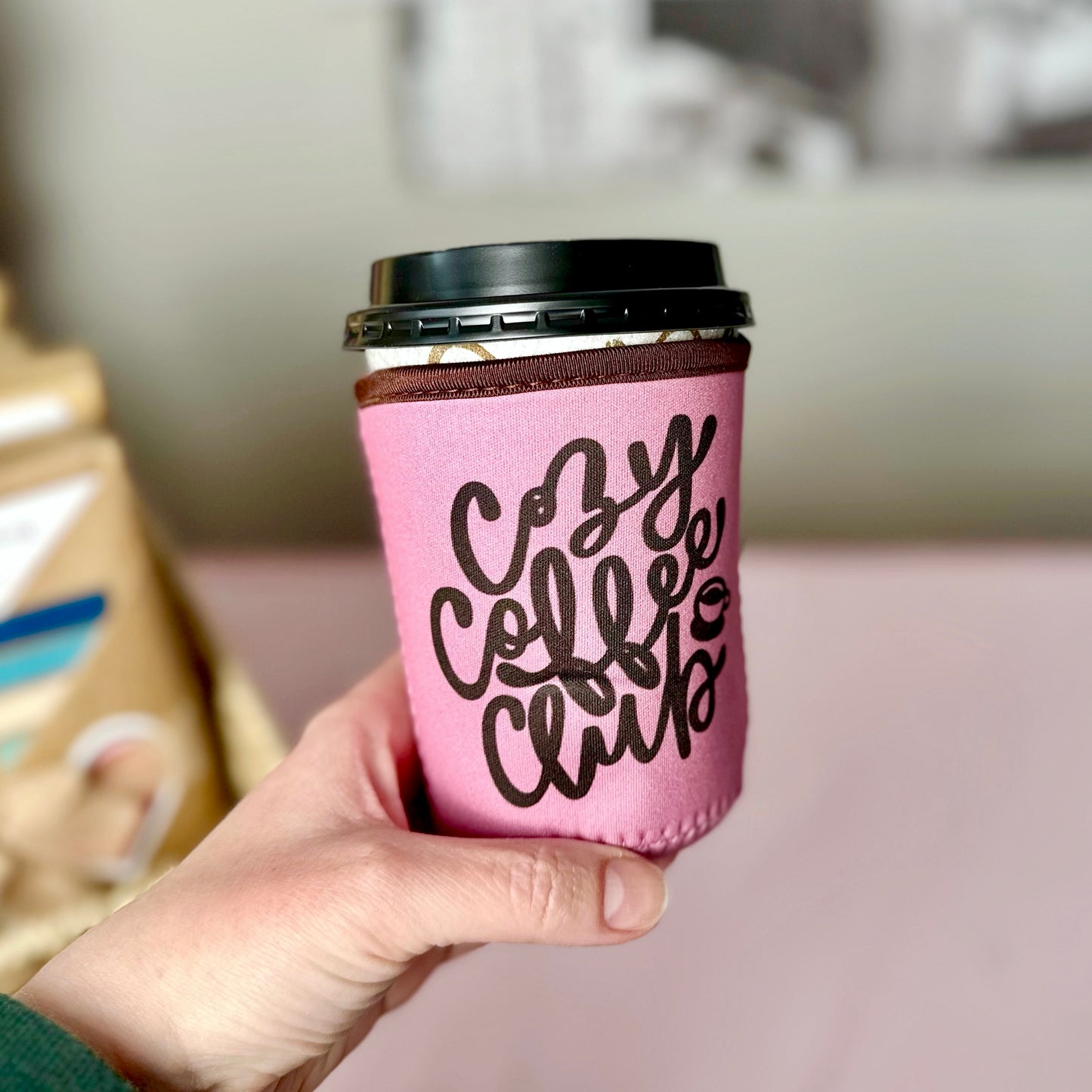 Cozy Coffee Club | Cup Coozie