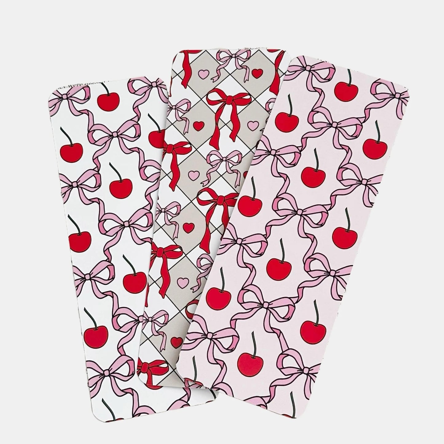 Cherries & Bows Bookmarks