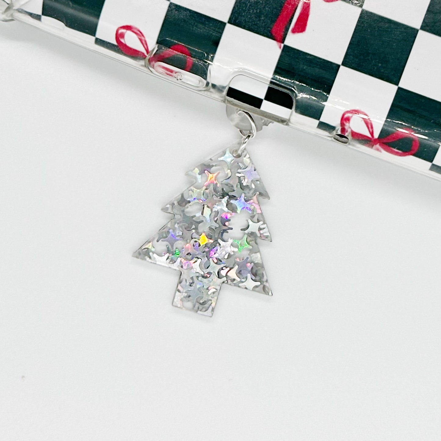 Sparkly Christmas Trees Kindle Charms