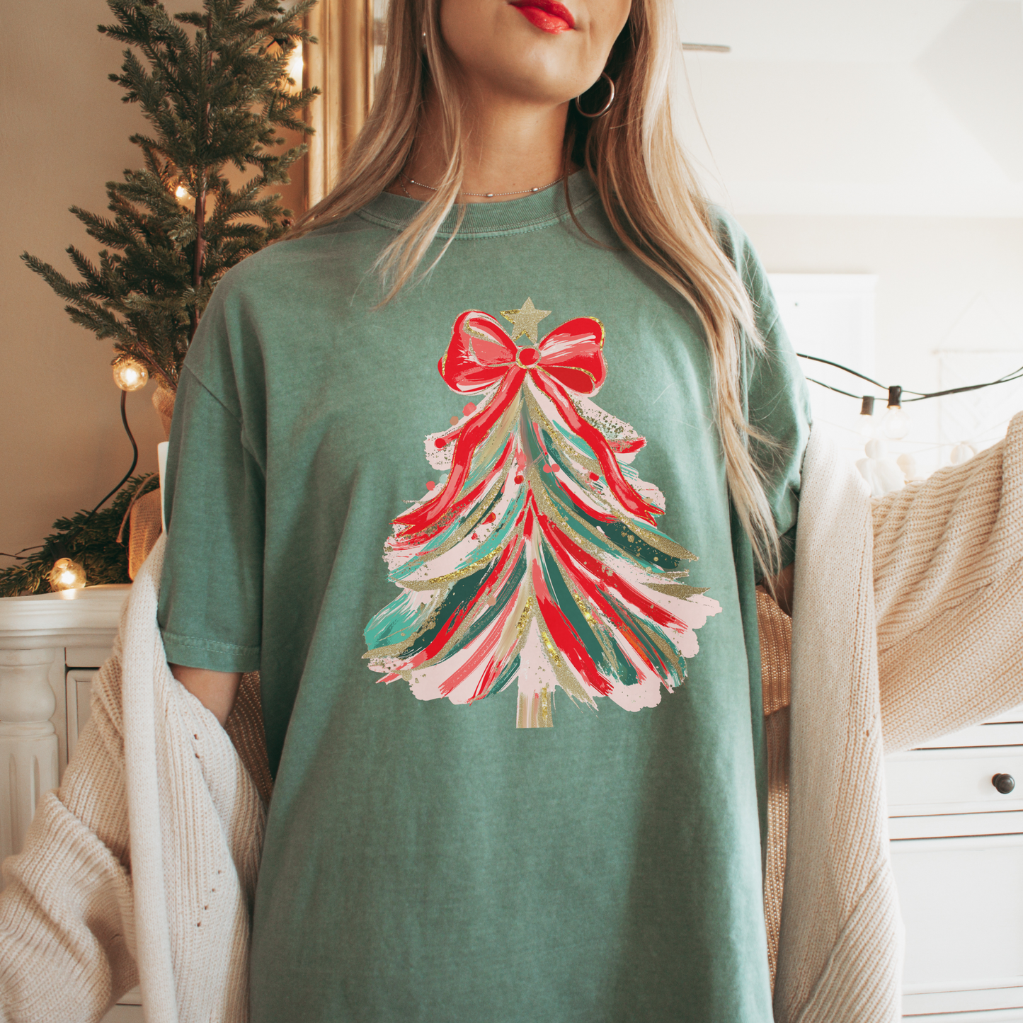 Christmas Tree Comfort Colors T-Shirt