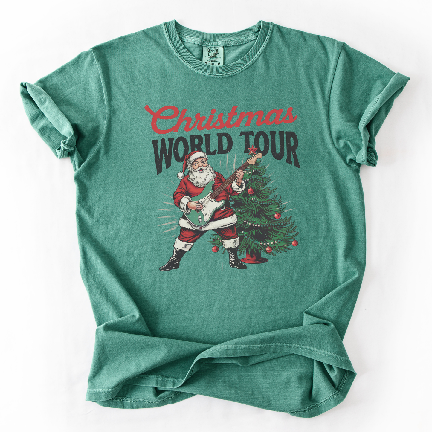 Christmas World Tour Comfort Colors T-Shirt