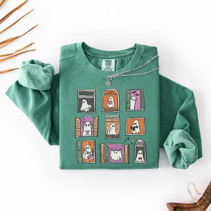 Cozy Ghosties Comfort Colors® Sweatshirt