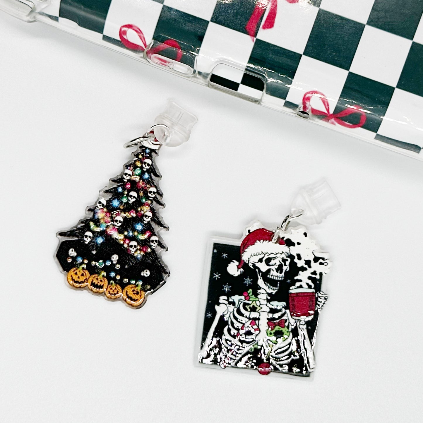 Spooky Christmas Kindle Charms