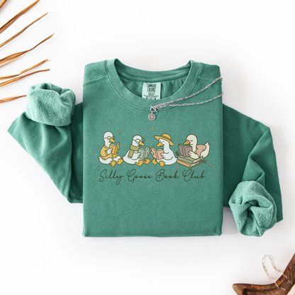Reading Silly Goose Comfort Colors® Sweatshirt